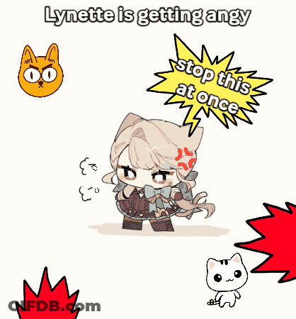 Lynette Getting Angry With Cat And Lightning GIF