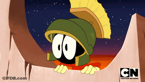 A Cartoon Of Marvin The Martian From Cn GIF