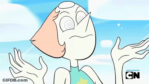 A Cartoon Of Pearl From Steven Universe Is Shown In A New Episode GIF