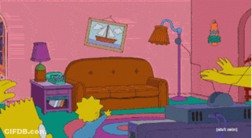 A Cartoon Of Rick And Morty Flying In A Space Ship GIF