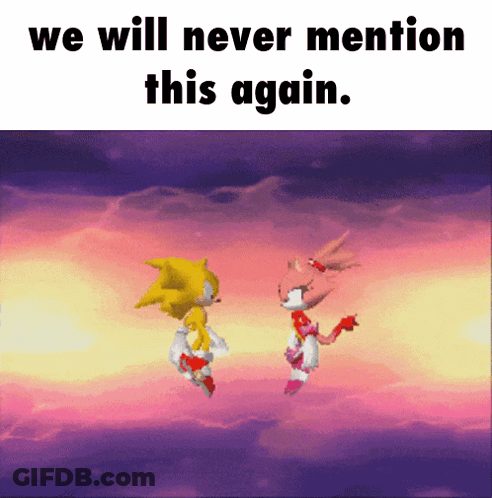 A Cartoon Of Sonic The Hedgehog And Blaze The Cat GIF