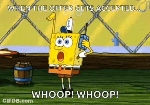 A Cartoon Of Spongebob Saying Whoop Whoop GIF