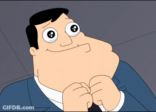 Cartoon Stan Smith Smiling GIF