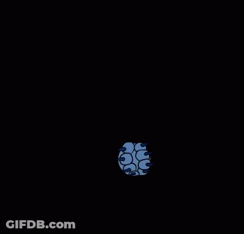 A Cartoon Of Stitch With The Words Ta Da Written Above It GIF