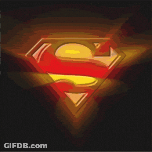 A Cartoon Of Superman Pointing His Finger At The Viewer GIF