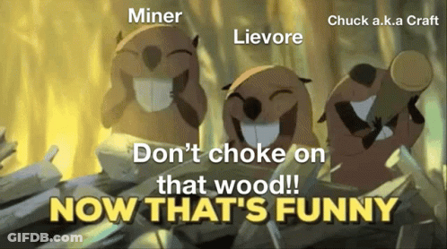 A Cartoon Of Three Beavers With The Words Now That 'S Funny Below Them GIF