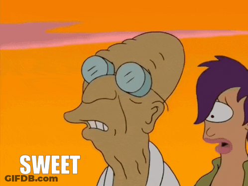 A Cartoon Says Sweet Zombie Jesus Next To A Woman GIF