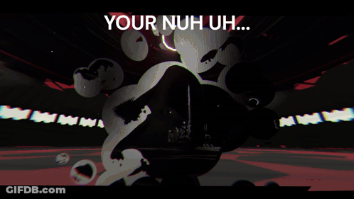 A Cartoon Says Your Nuh Uh ... Is Invalid GIF