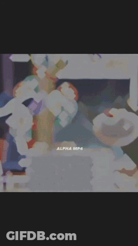 A Cartoon Scene With A Sign That Says Whisper Cat On It GIF
