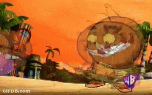 A Cartoon Scene With A Wb Logo On The Bottom GIF