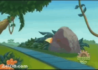 A Cartoon Scene With The Word Nick On The Bottom GIF