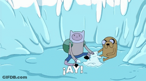 A Cartoon Scene With The Words Por Que No Tratas De Ser Amable Below It GIF