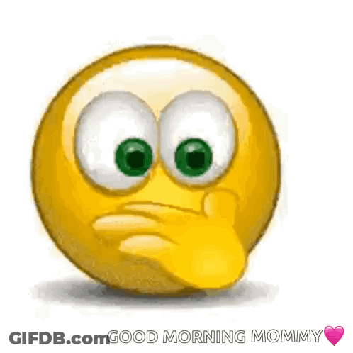 A Cartoon Smiley Face Is Holding A Red Heart In Its Hand And Saying Good Morning Mommy . GIF