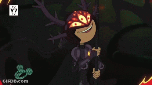 A Cartoon With A Disney Logo On The Bottom Left GIF