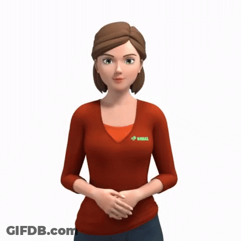 A Cartoon Woman Wearing A Red Shirt With The Word Brasil On The Front GIF