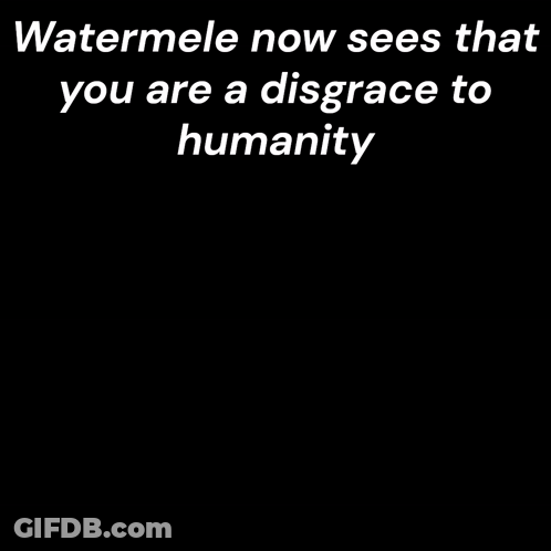 A Cat With A Crown On Its Head And The Words Watermele Now Sees That You Are A Disgrace To Humanity GIF