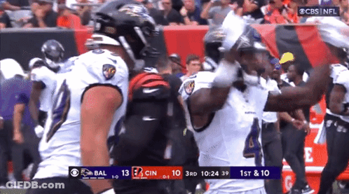A Cbs Nfl Broadcast Of A Football Game GIF