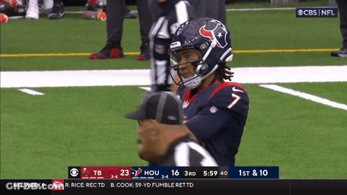 A Cbs Nfl Broadcast Of A Football Game GIF