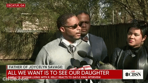 A Cbsn News Report About Joycelyn Savage And Her Daughter GIF
