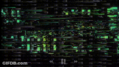 A Cgi Motion Graphics And Animated Background Of A Glitch Effect GIF