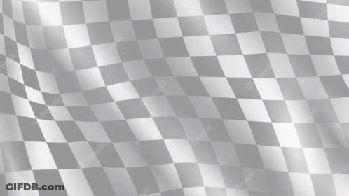 A Checkered Flag With The Word Stop On It GIF