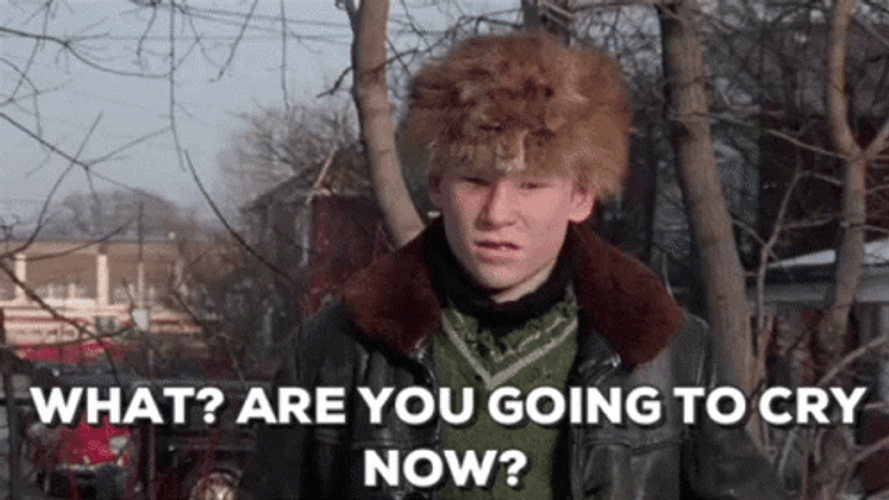 A Christmas Story Are You Going To Cry Now GIF