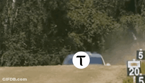 A Circle With The Letter T In It GIF