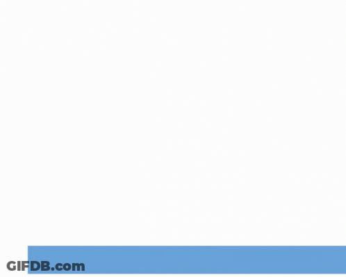 A City Skyline With A Blue Stripe In The Middle Of It GIF