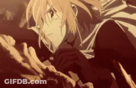 A Close Up Of A Anime Character Holding A Piece Of Paper . GIF