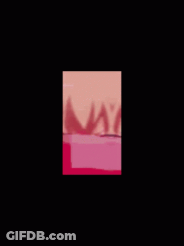 A Close Up Of A Anime Girl 'S Face With A Black Background GIF