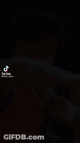 A Close Up Of A Basketball Player 'S Face With A Tiktok Watermark At The Bottom GIF