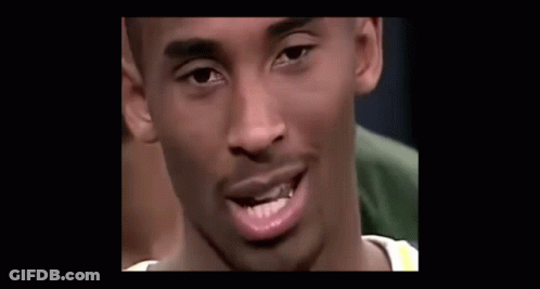A Close Up Of A Basketball Player Talking Into A Microphone GIF