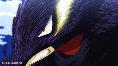 A Close Up Of A Bird With A Lightning Bolt Coming Out Of It 'S Eye GIF