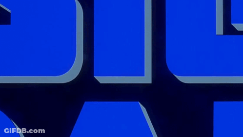 A Close Up Of A Blue Background With A Few White Lines GIF