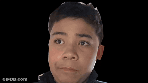 A Close Up Of A Boy 'S Ear With A Slight Fade GIF