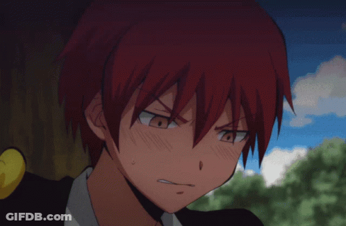 A Close Up Of A Boy With Red Hair GIF