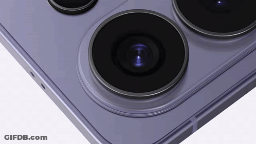 A Close Up Of A Camera On A Phone GIF