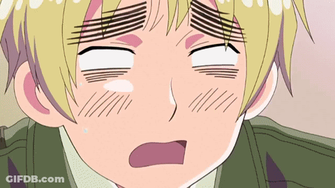 A Close Up Of A Cartoon Character Making A Face GIF