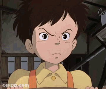 A Close Up Of A Cartoon Character Making A Funny Face . GIF