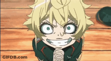 A Close Up Of A Cartoon Character Making A Funny Face . GIF