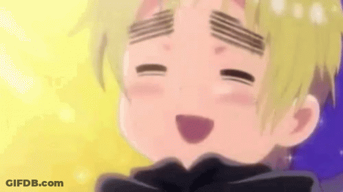 A Close Up Of A Cartoon Character Making A Funny Face With His Mouth Open . GIF