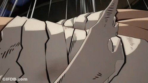 A Close Up Of A Cartoon Character 'S Arm With A Claw GIF