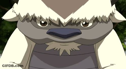 A Close Up Of A Cartoon Character 'S Face GIF