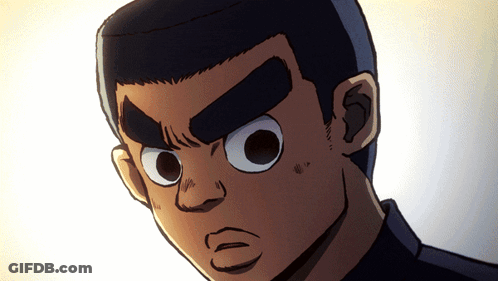 A Close Up Of A Cartoon Character 'S Face GIF
