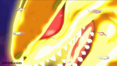 A Close Up Of A Cartoon Character 'S Face With A Galaxy In The Background GIF