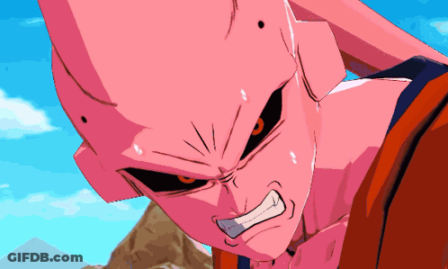 A Close Up Of A Cartoon Character 'S Face With A Red Eye GIF
