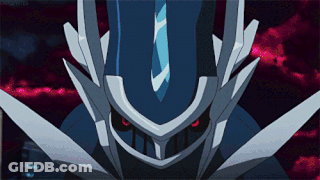 A Close Up Of A Cartoon Character 'S Face With A Red Eye GIF
