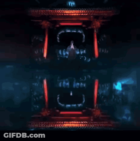A Close Up Of A Cartoon Character 'S Face With A Serious Look On His Face GIF