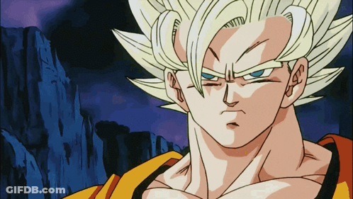 A Close Up Of A Cartoon Character 'S Face With A Serious Look On His Face GIF