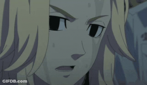 A Close Up Of A Cartoon Character 'S Face With A Serious Look On His Face GIF